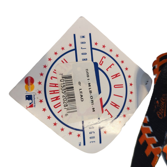Baltimore Orioles MLB Premium Officially Licensed Dog Lead Leash Med NEW - Picture 6 of 6
